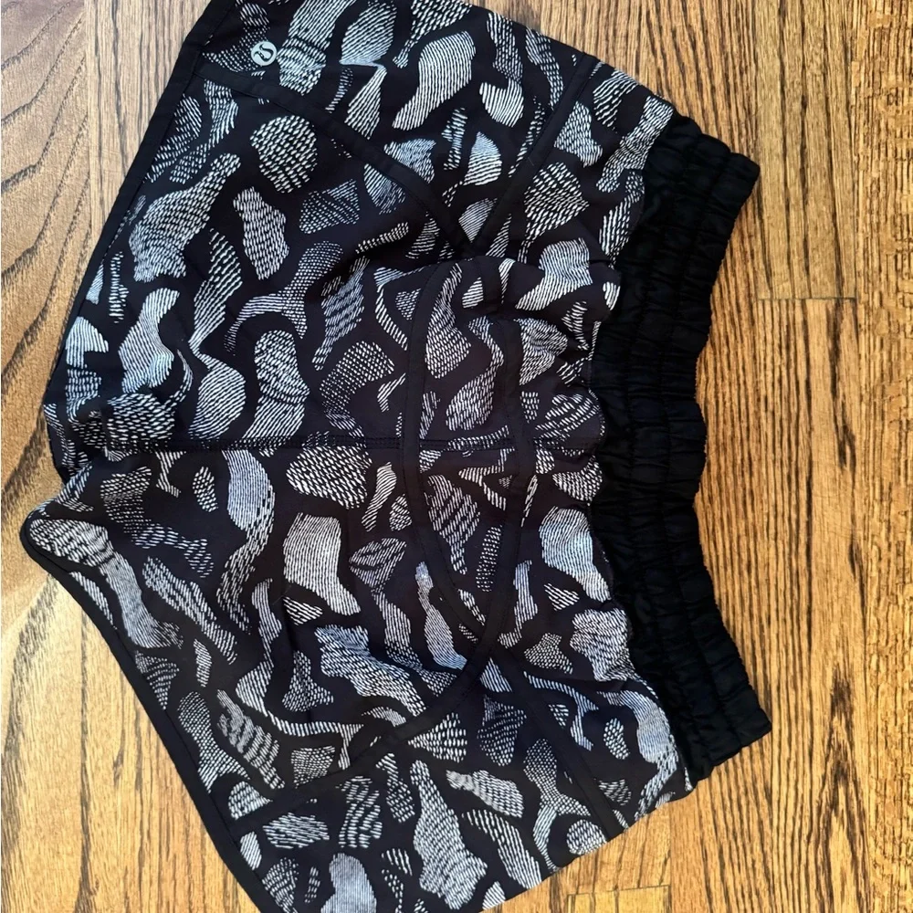 lululemon athletica Black and Gray Athletic Shorts - Picture 2 of 2